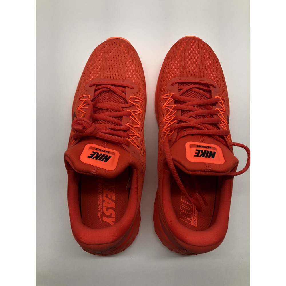 Nike Lunar Skyelux Max Orange Dark Cayenne 2016 Size 9.5 Brand New Running Shoes - Picture 2 of 9